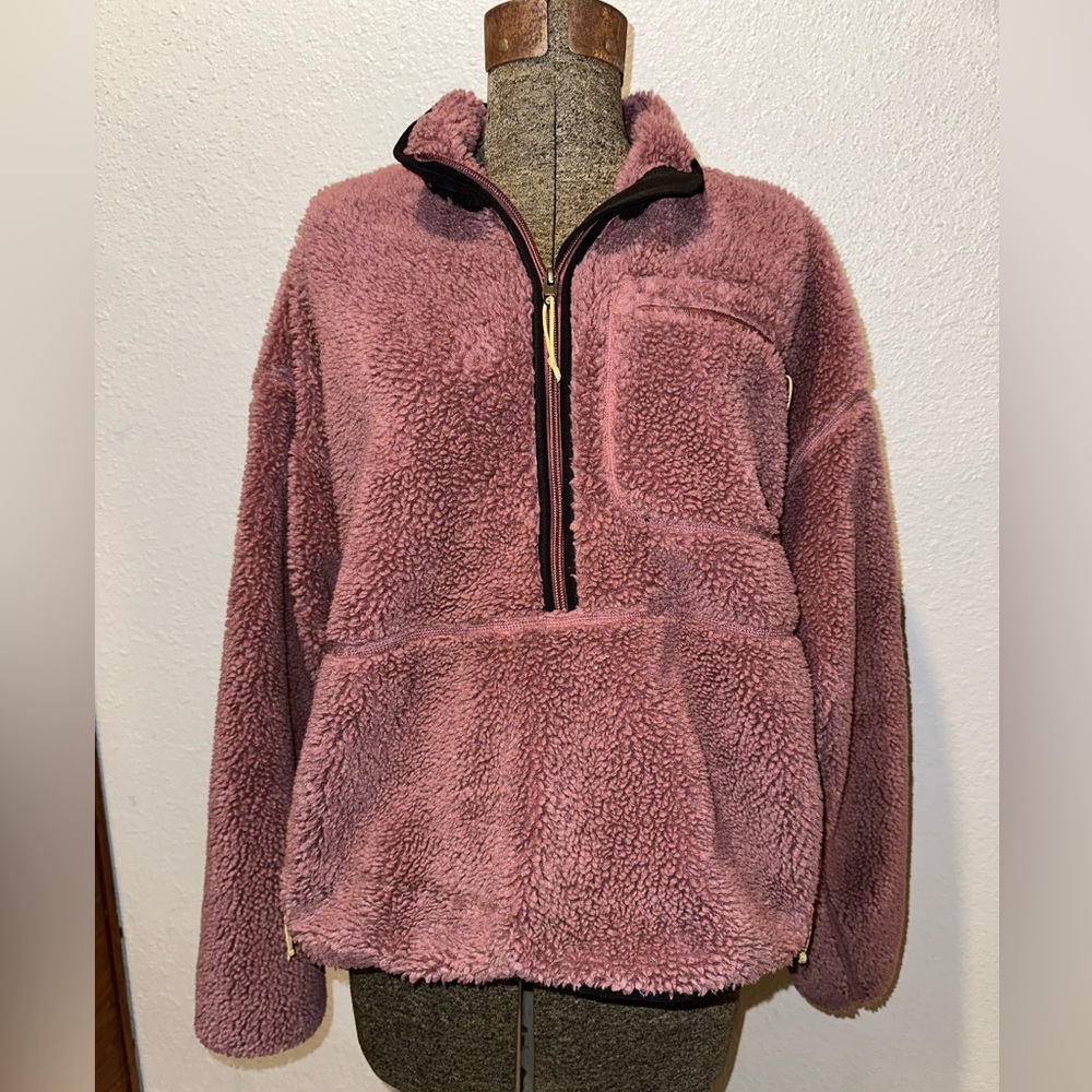 The North Face Plush Quarter-Zip Sherpa Fleece – Women’s XXL (Fits Up to 2X)